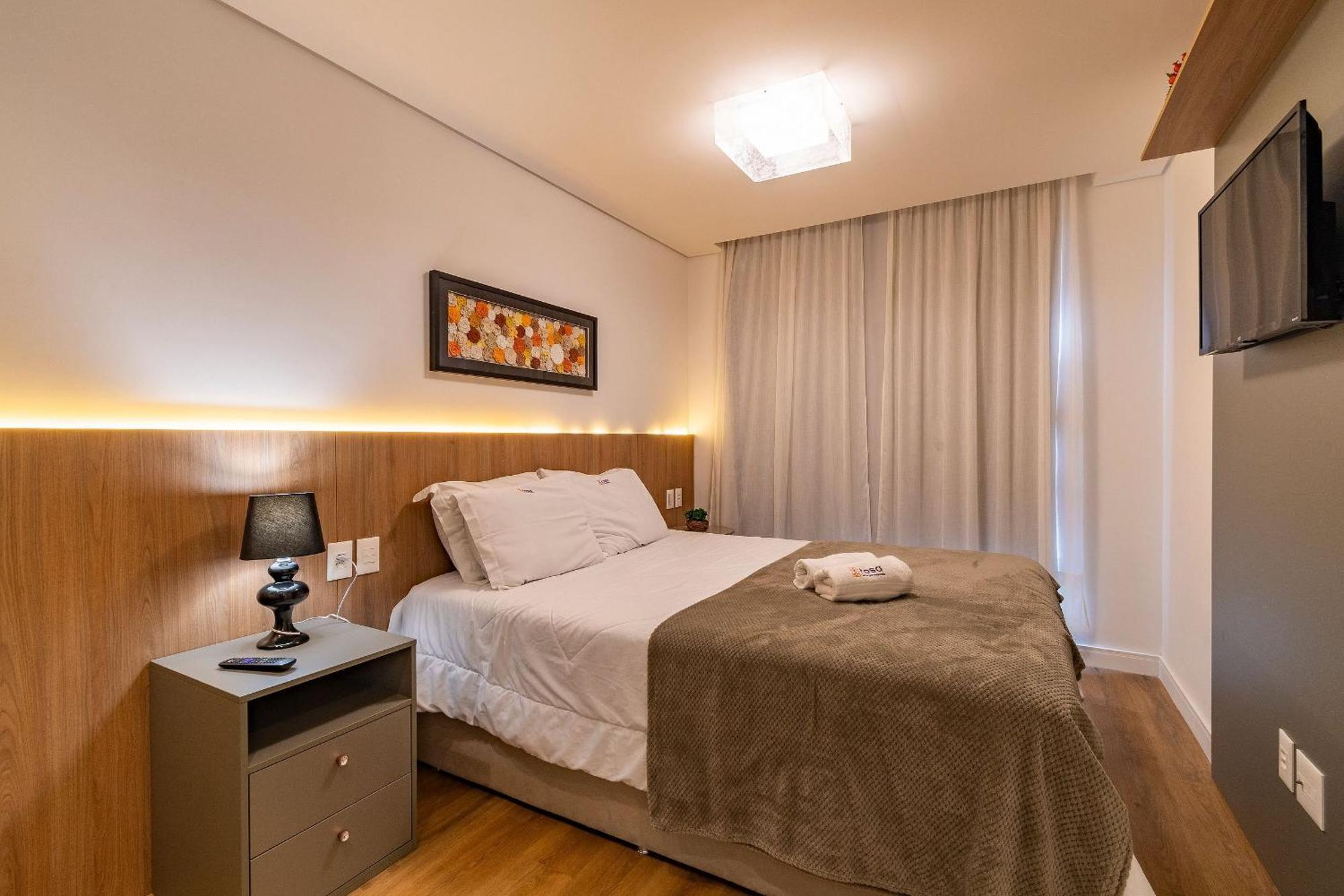 Apartamento Rosa Edificio Bav Gramado Exterior foto
