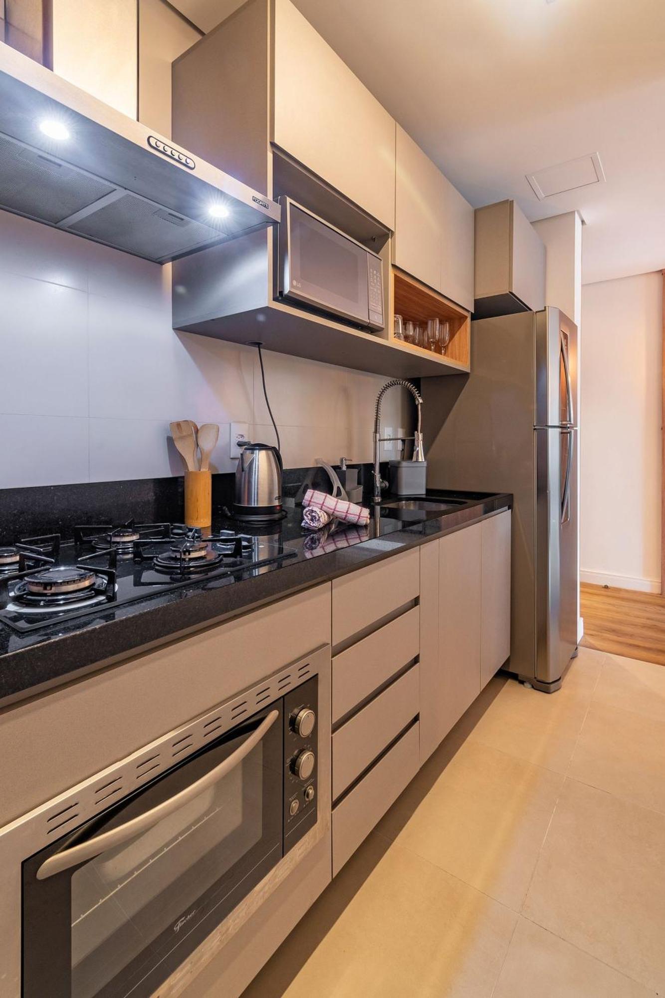 Apartamento Rosa Edificio Bav Gramado Exterior foto